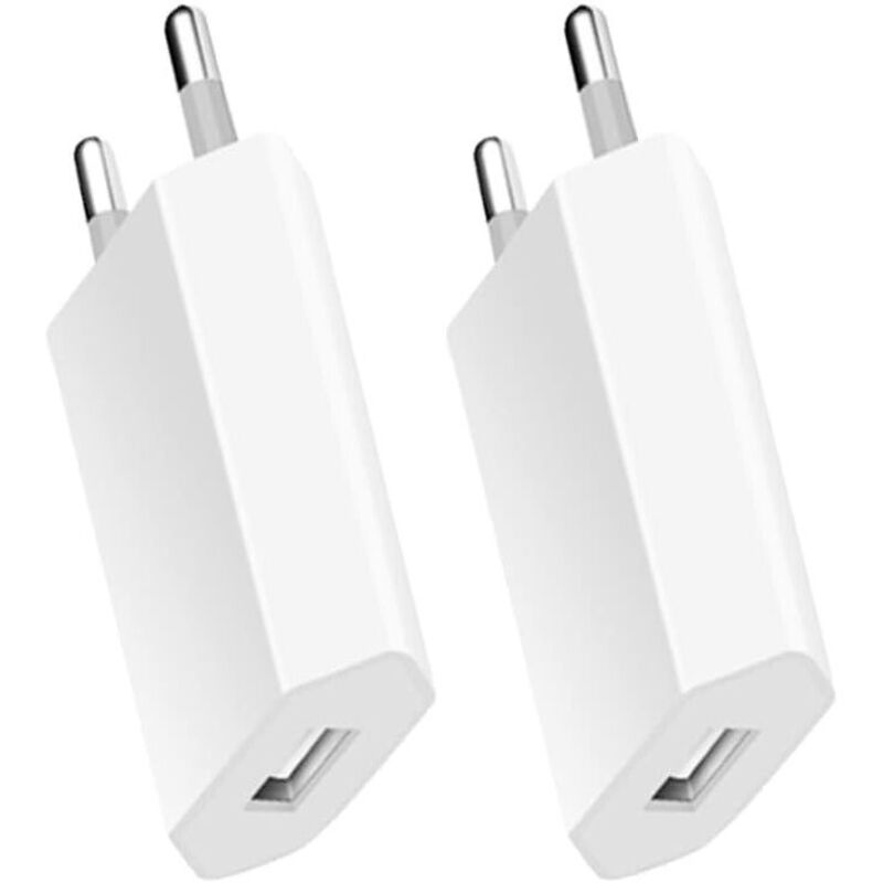Amxcnoy 2er-pack Ladegeräte Für Iphone, Usb-schnellladestecker, Universal-netzteil Für Usb-wandladegeräte, Kompatibel Mit Iphone, Apple, Samsung, Pixel, Nexus, Huawei, Xiaomi, Htc Usw.