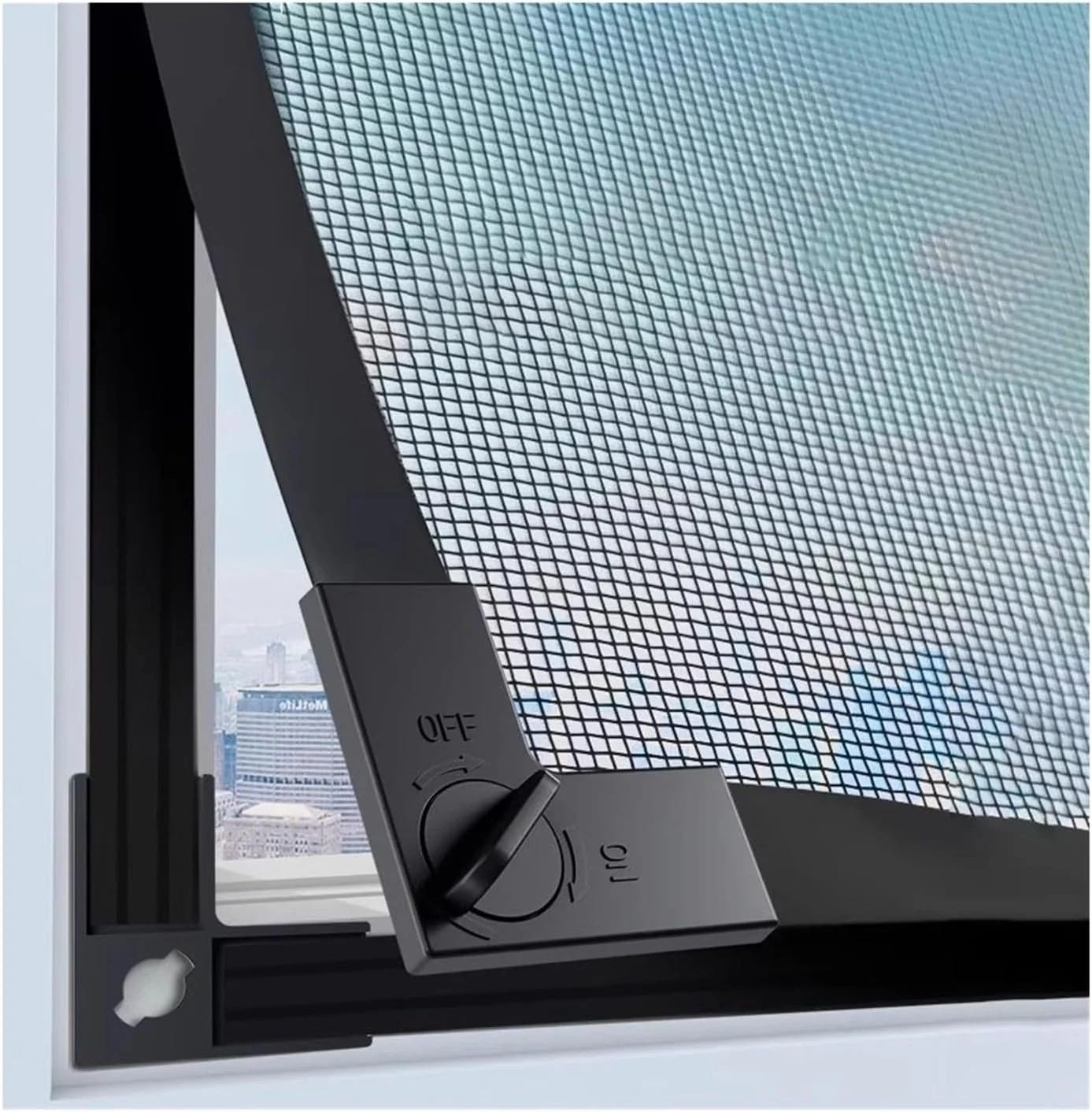 Moskitonetz-set Für Fenster, Magnetisches Moskitonetz, Insektenschutzgitter, 100 X 60 Cm