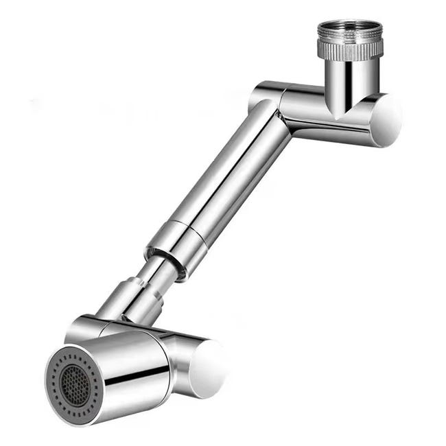 Drehbarer Wasserhahn-verlängerer Für Badezimmer, Drehbarer Multifunktionaler Wasserhahn-verlängerer Mit Spritzschutz, Wasserhahn-verlängerer Für Küche.