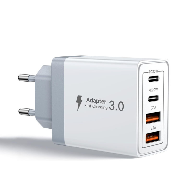 Usb-c-ladegerät Für Iphone, Kompatibel Mit Pd+qc Multifunktionalem Schnellladen, 3,1a Typ-c-adapter.