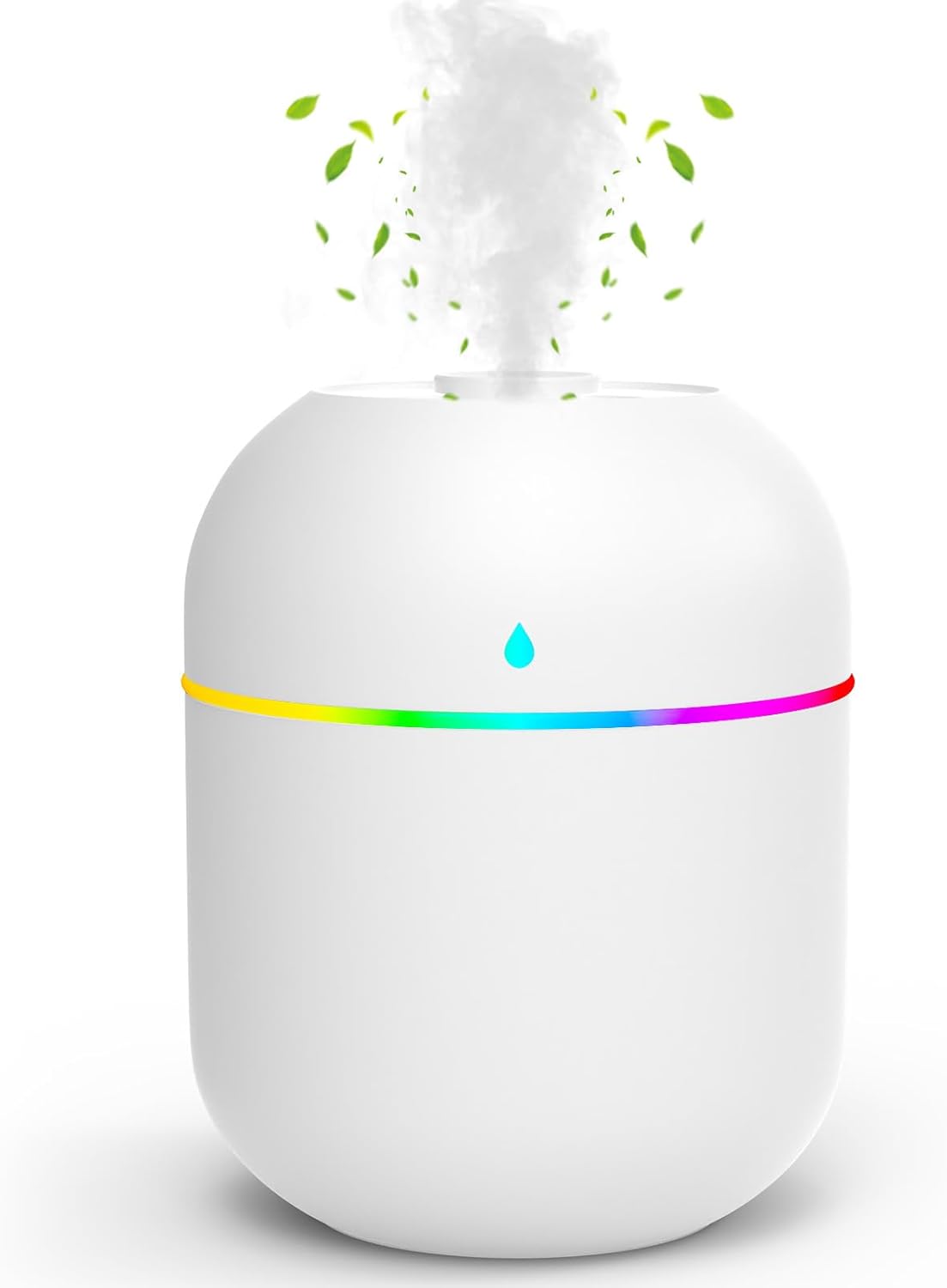 Mini-aroma-diffusor Für Den Schreibtisch Mit Nachtlicht Und Automatischer Abschaltfunktion, Inklusive Ladekabel.