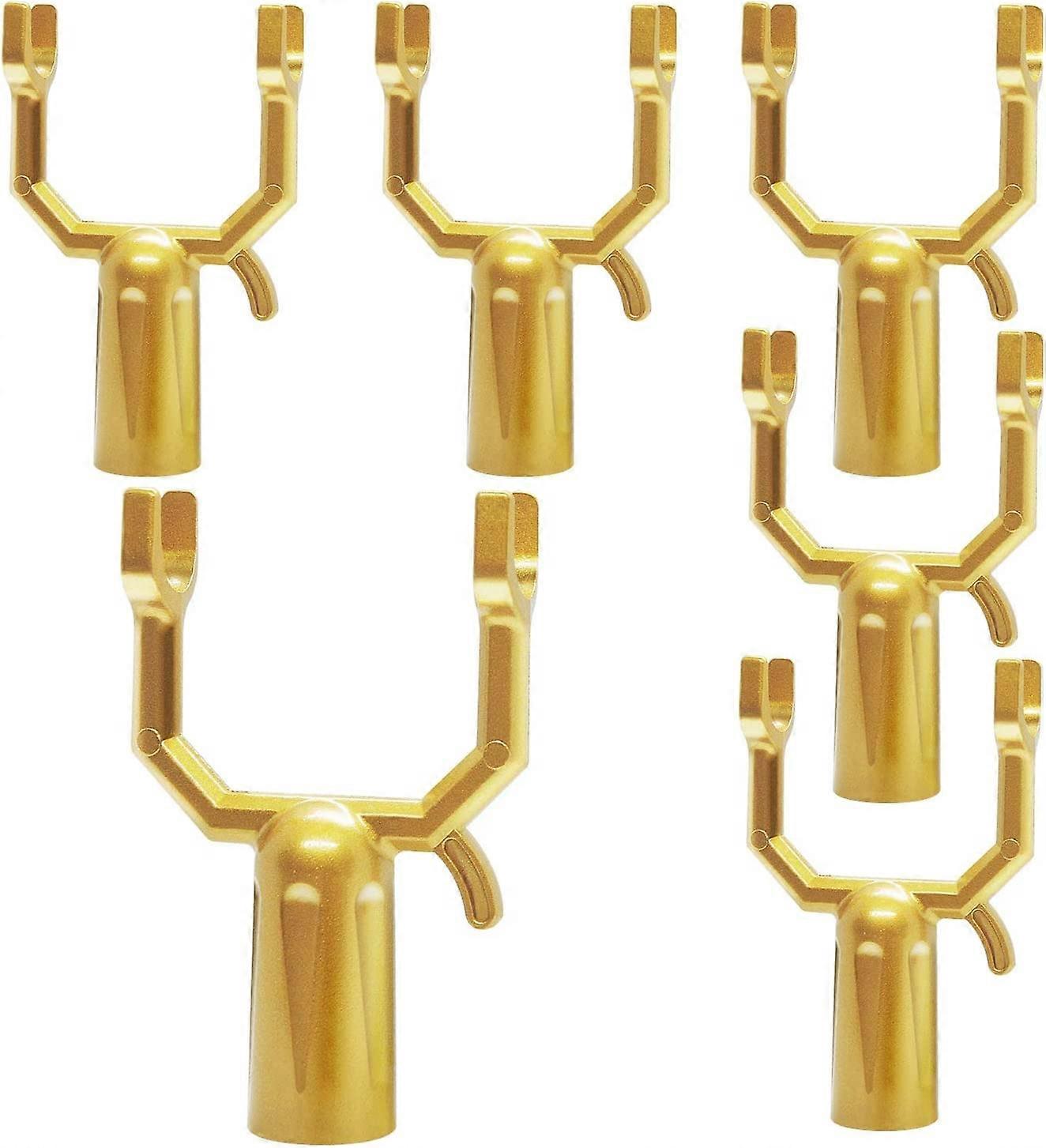 Set Aus 6 Metallstützen Für Baumäste, Krücken Und Pfähle Zum Begradigen Von Ästen, Ideal Für Weinberge, Obstgärten Und Gärten.