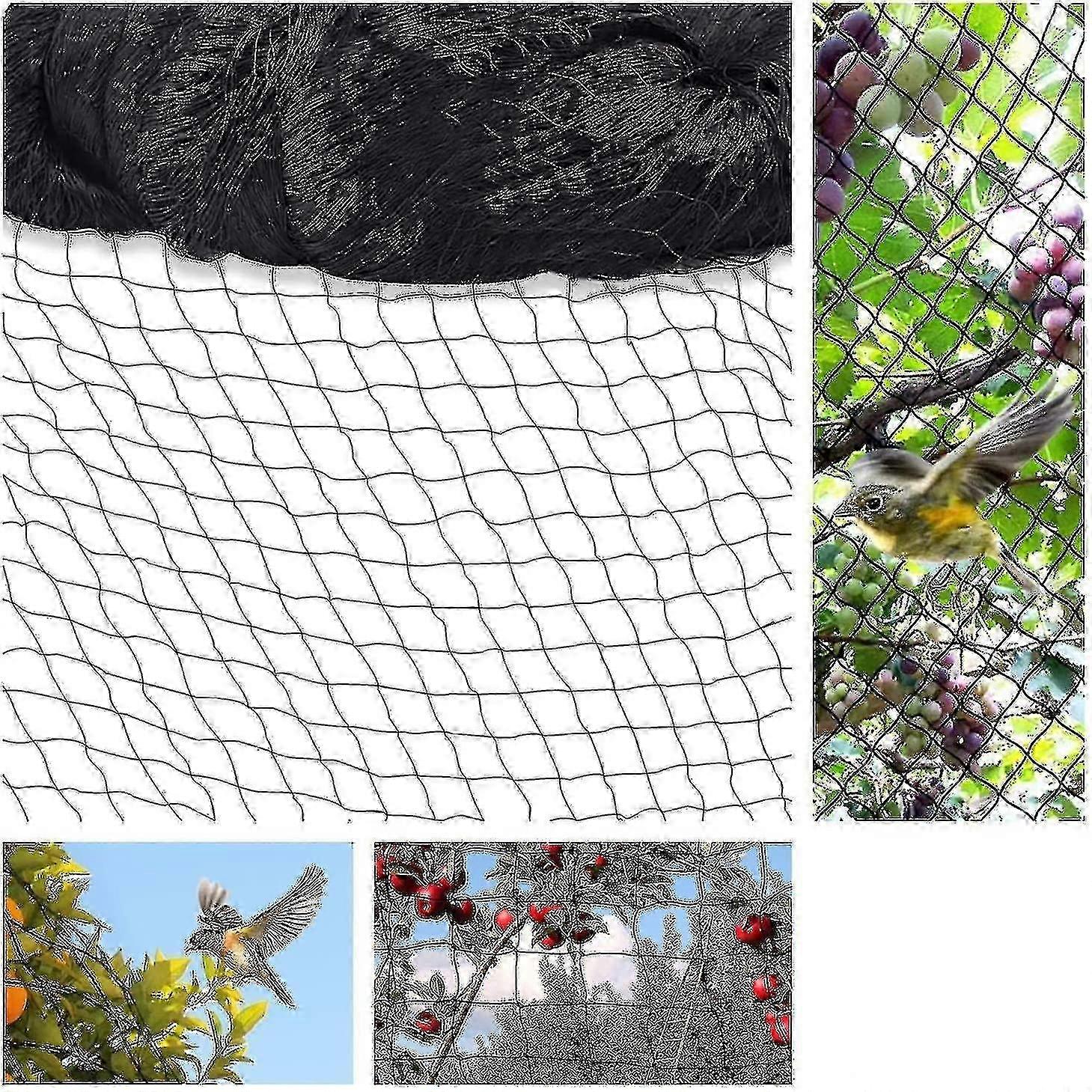 Vogelschutznetz [rm] 15 M X 15 M Für Gartenbau Und Teichabdeckung