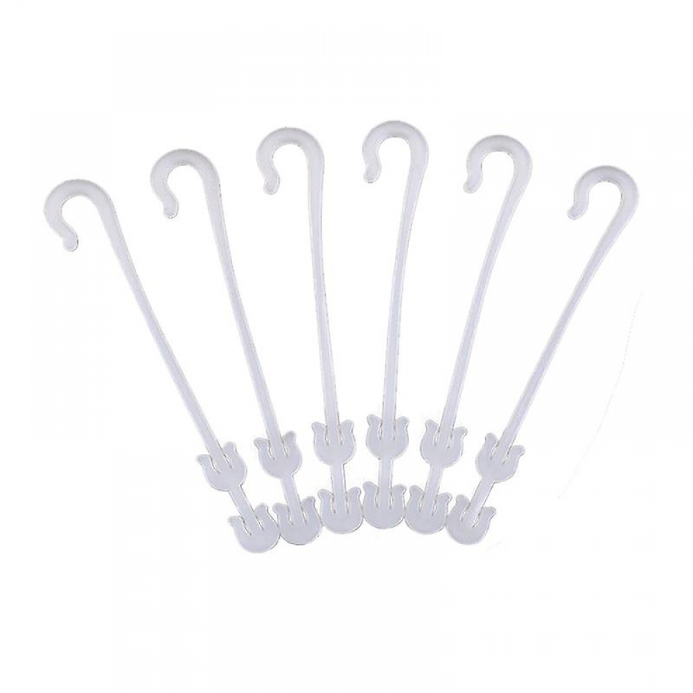 J-haken Für Tomatenstäbe, Pflanzenbinder Für Gartenpflanzen, Gemüseclips Zum Schutz Von Tomaten Vor Dem Zerdrücken (2 Sets (50 Stück))