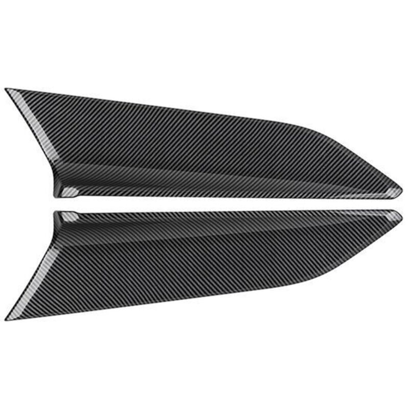 1 Farbpaar: Carbonfaser-optik. Material: Abs. Zierleisten In Carbonfaser-optik Für Innenverkleidungen, Kompatibel Mit Toyota Gravel.