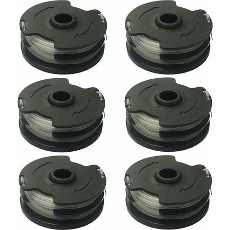 Ersatz-fadenspulen Für Die Akku-freischneider Parkside Prta 20-li A1/b2/c3, Prt 300 A1 Und Prt 550 A1/a3 (6 Stück) - Liaiki