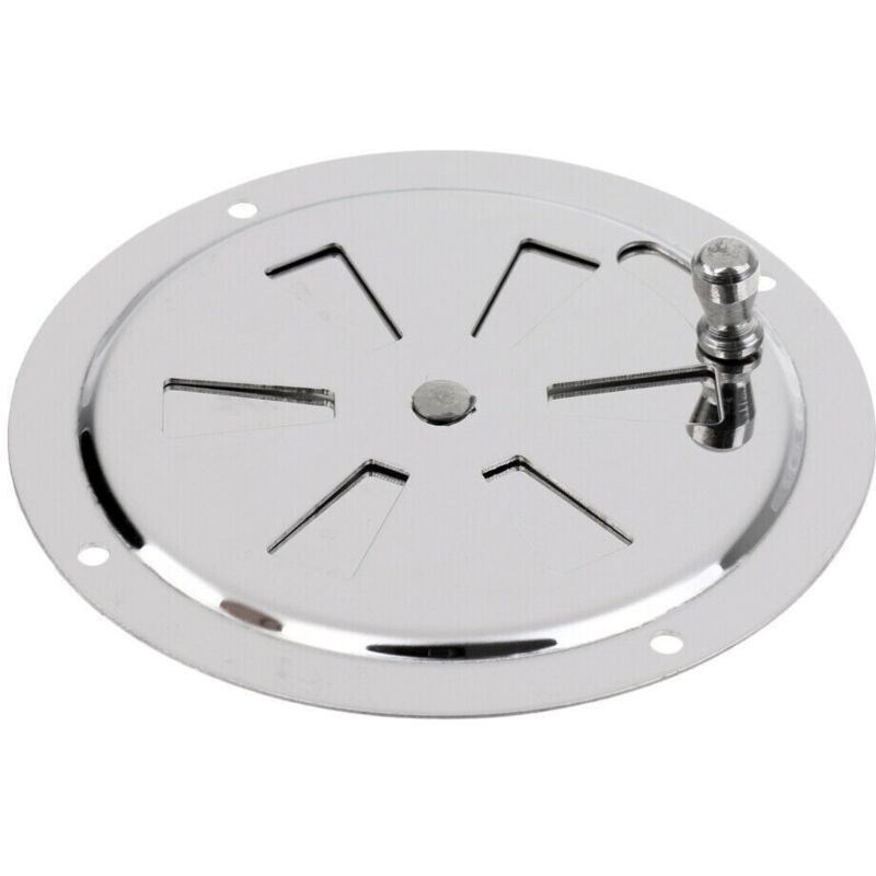 15 Cm Große Edelstahl-lüftungsplatte Mit Drehknopf, Luftauslass, Abluftöffnung, Luftaustauschplatte, Schiffsbeschläge, Yachtzubehör