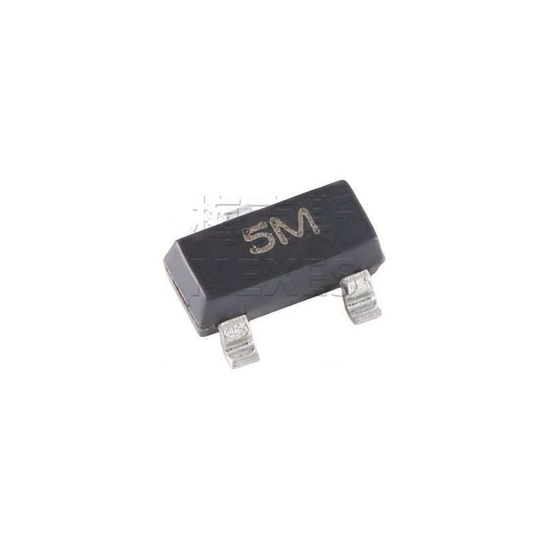 Changdian Cesd5v0ap 5m Sot-23 5v Unidirektionale Esd-schutzdioden-chip-elektronikkomponente, 5 Stück.