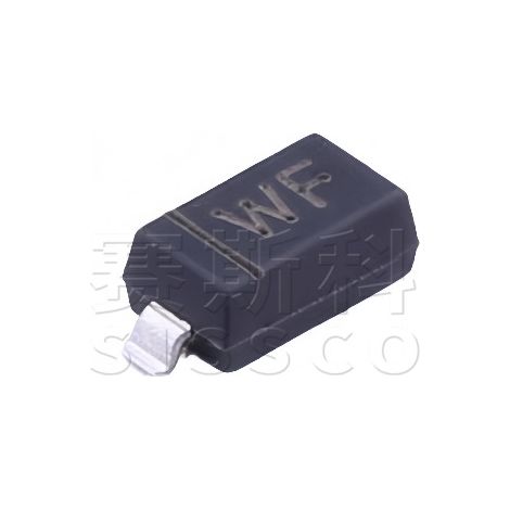 Changdian/changjing Bzt52c10 Diode, Wf Siebdruckgehäuse, Sod-123 10v Zenerdiode, Geliefert Für Elektronische Komponenten, Chips Und Elektronische Teile, 5 Stück Pro Lieferung.