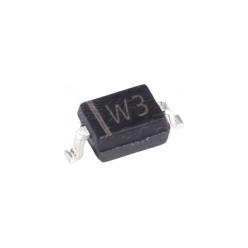 Changdian/changjing Bzt52c3v3s, Siebdruck W3, Original Sod-323 Zenerdiode 3,3 V 200 Mw, Elektronischer Bauteilchip, 5 Stück Pro Packung.