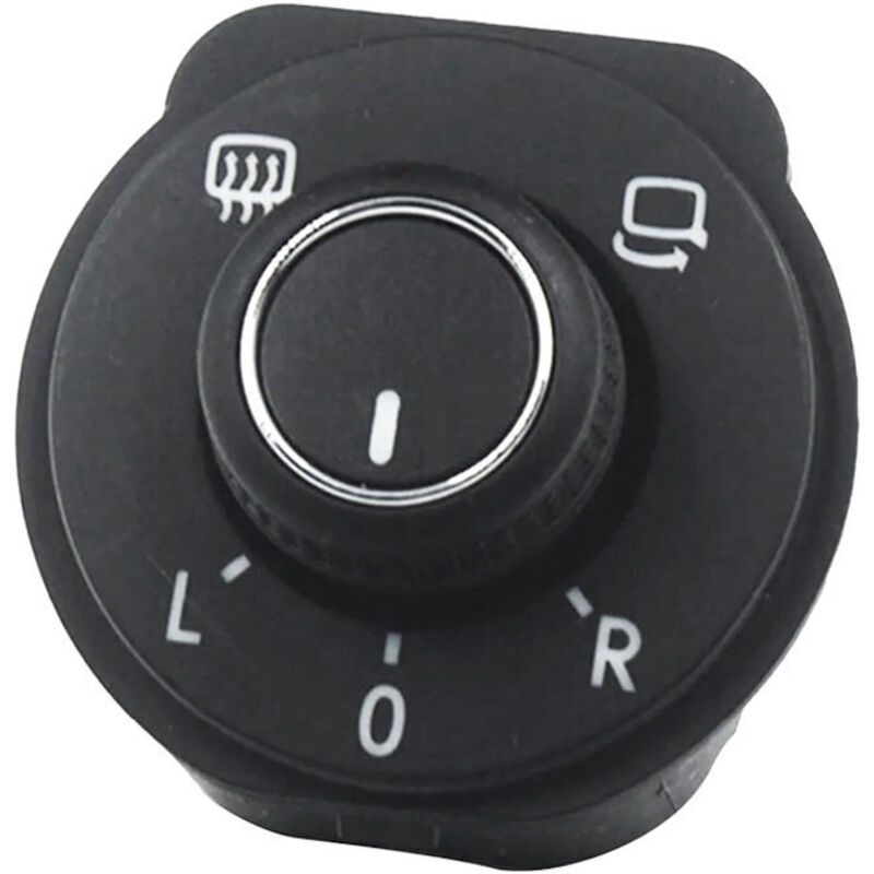 Das Produkt 6rd959565d Ist Mit Volkswagen Polo Modellen Kompatibel. Es Beinhaltet Einen Einstellknopf Für Den Innenspiegel Und Einen Schalter Für Den Rückfahrspiegel.