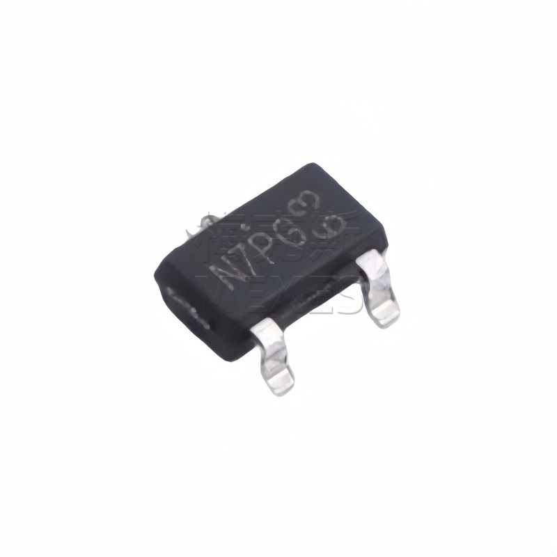 Der Aos Ao3481c Sot-23 P-kanal-mosfet-chip Mit Niedrigem Rds(on) Eignet Sich Für Lastschaltchips, Elektronische Bauteile Und 5er-packungen.