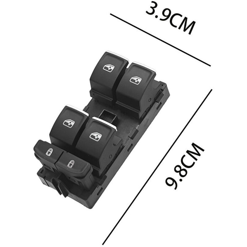 Die Teilenummer 3g0959857c Ist Für Den Hauptschalter Des Elektrischen Fensterhebers Und Den Elektrischen Fensterheber-bedienschalter Des Volkswagen Touareg 16-21 Geeignet.