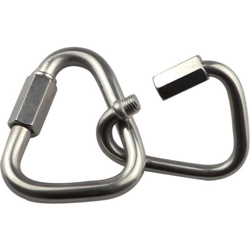Dreieckige Verbindungsschlaufe Aus Edelstahl 304, Karabiner, Verbindungsring Zum Klettern, Zubehör Für Die Schifffahrt, 12 Mm, Edelstahl 304