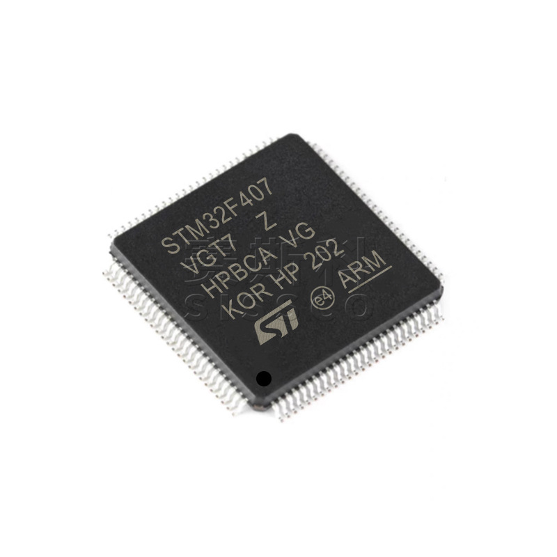 Elektronische Bauteilchips Stm32f407vgt7 Und Stm32f407zet6, 5 Stück, 5 Stück.