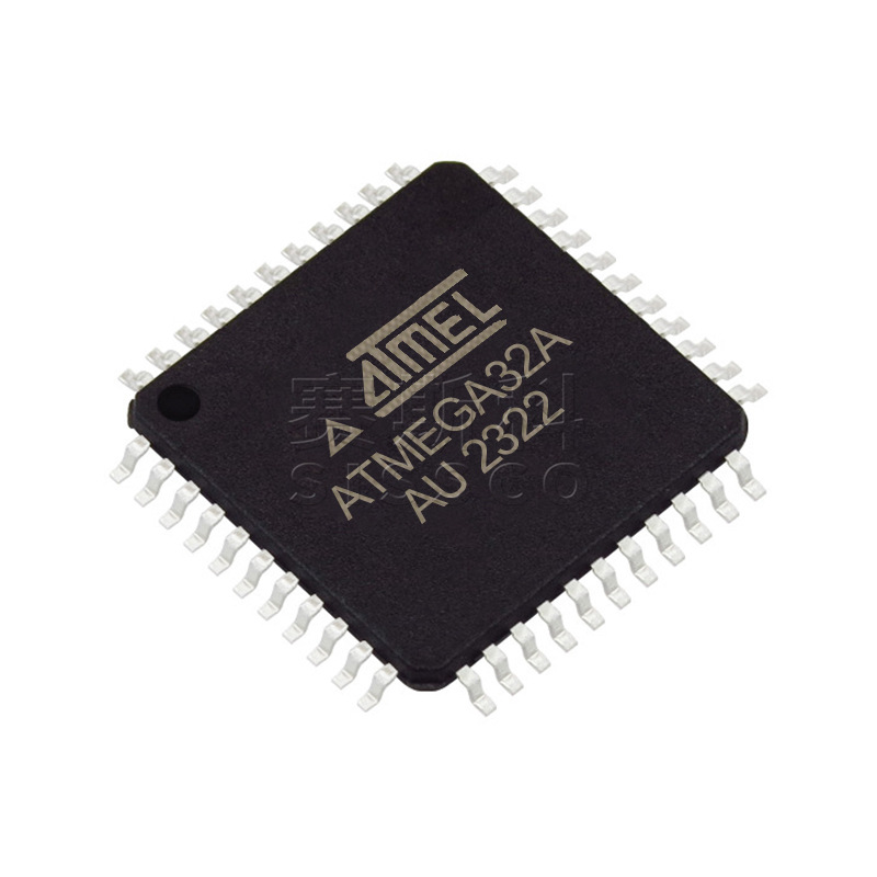 Elektronische Bauteile, Chips Und Elektronische Bauteile Atmega32a-au Und Atmega64a-au, Jeweils 5 Stück.