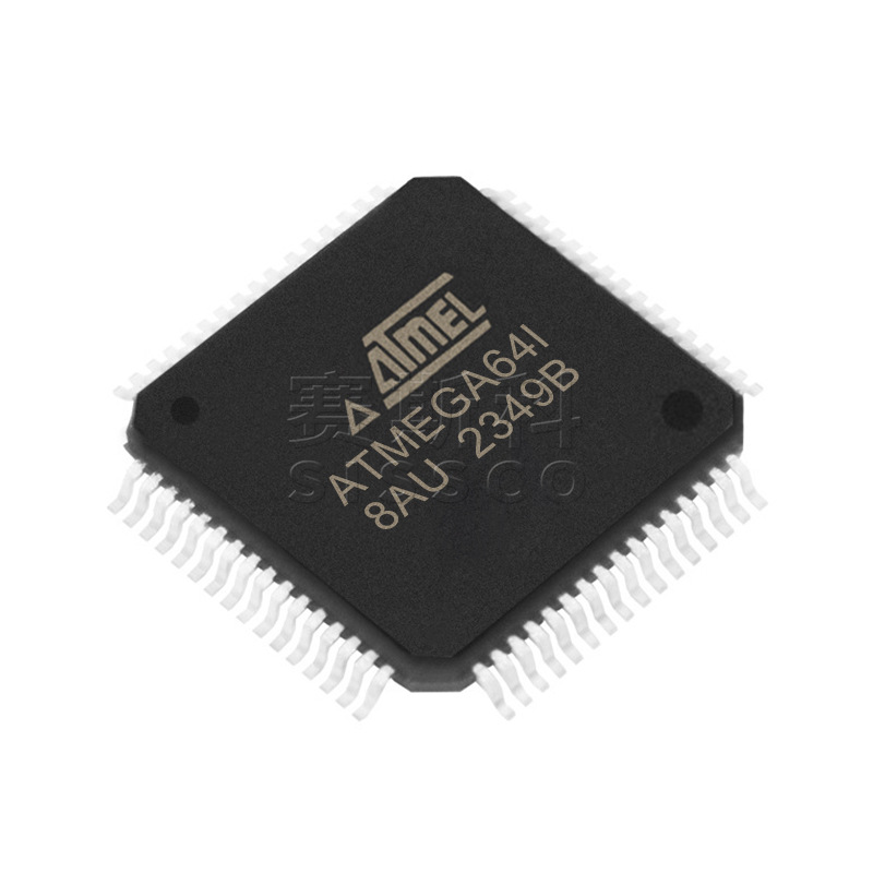 Elektronische Bauteile, Chips Und Elektronische Teile Atmega64l-8au Und Atmega88-20au, Jeweils 5 Stück.