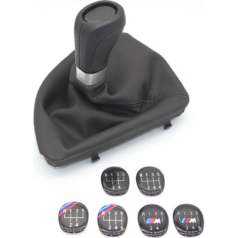 Geeignet Für Bmw E87 Schaltknauf, 5/6-gang-schaltknauf Zur Selbstmontage, Standard-5-gang-kabel Schwarz, Eine Packung.