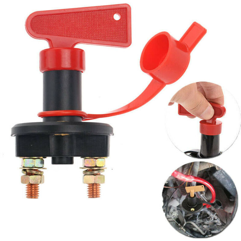 Hauptdrehschalter Für 12/24-v-autobatterie, M10-gewinde, Hochstrom, Yd084, 2 Positionen