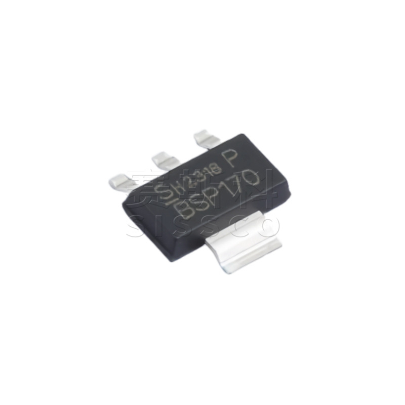 Original Bsp170ph6327, Siebgedruckter Bsp170 Sot-223-4 60v 1.9ap Mosfet-kanal, Elektronischer Bauteilchip, 5 Stück Pro Packung.