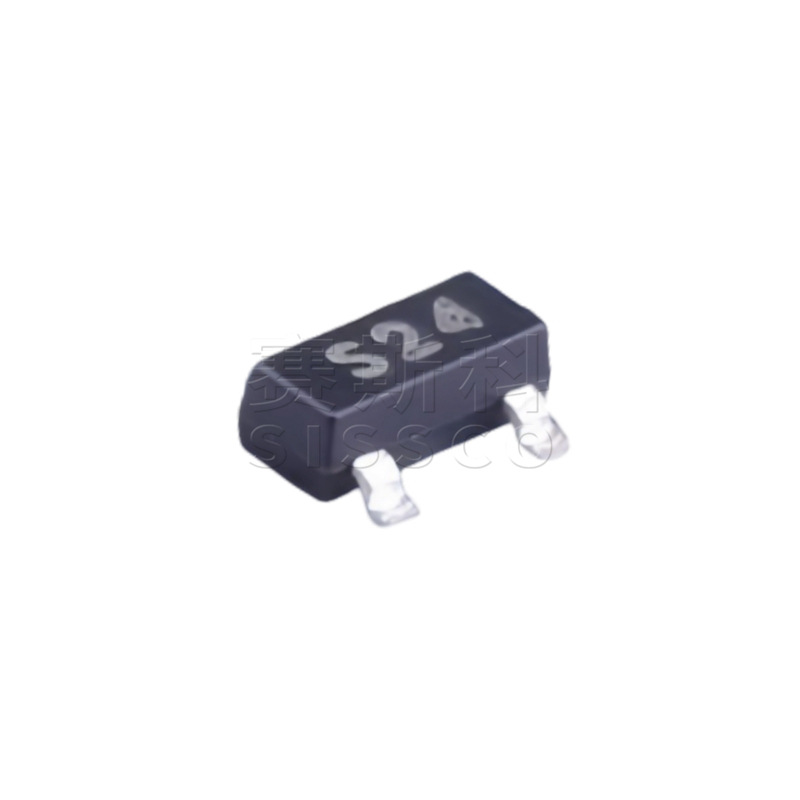 Original Changdian Cj2324 Quarzchip, 100v/2a N-kanal Mosfet, Siebdruck S24 Sot-23, Elektronischer Bauteilchip, 5 Stück Pro Packung.