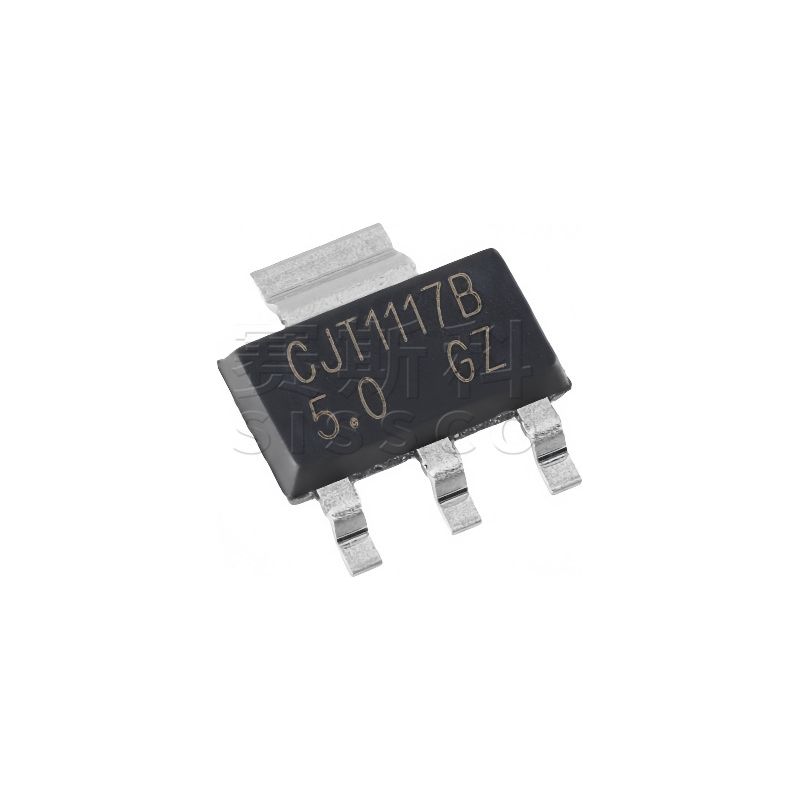 Original Changdian Cjt1117b-5.0 Sot-223 5v 1a Ldo Linearregler-chip, 5 Stück.