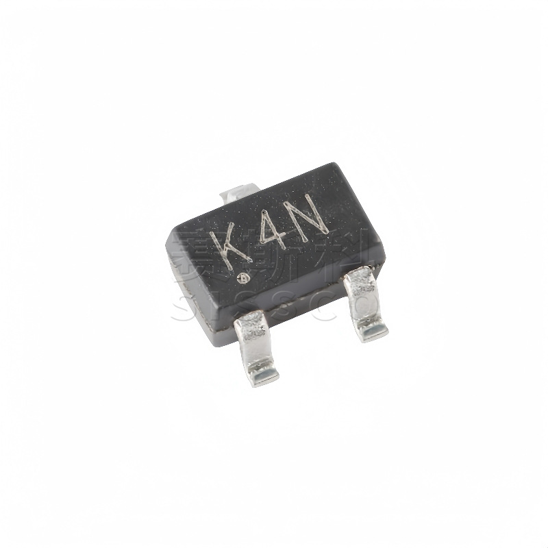 Original Changdian/changjing Mmst5551, Siebgedruckter K4n Sot-323, Oberflächenmontierter Transistor, Elektronischer Bauteilchip, 5 Stück Pro Packung.