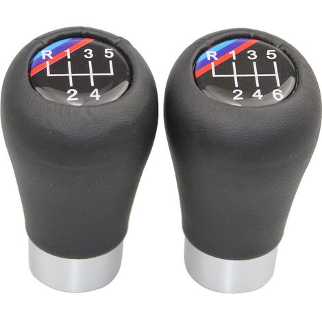 Passend Für Bmw-fahrzeuge, Runder Schaltknauf Für Schaltgetriebe, Schalthebel, M-kennzeichnung, 5 Gänge, Ein Set.