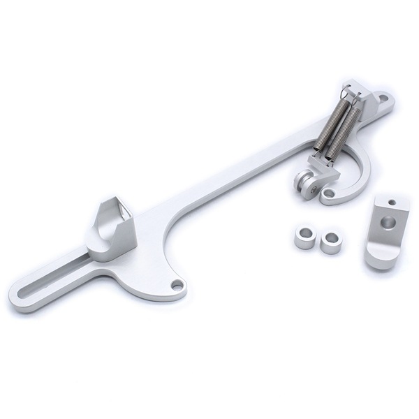 Biemmedue- 1 Farbe: Silber Material: Aluminium Kompatibel Mit Holley 4150 Und 4160 Schwarz Mit Dual-reset