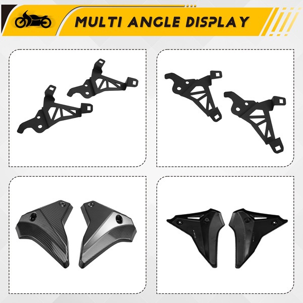 Biemmedue- 1 Satz Seitenverkleidungsabdeckungen/füllstücke Für Yamaha Mt09 21-25 Motorräder