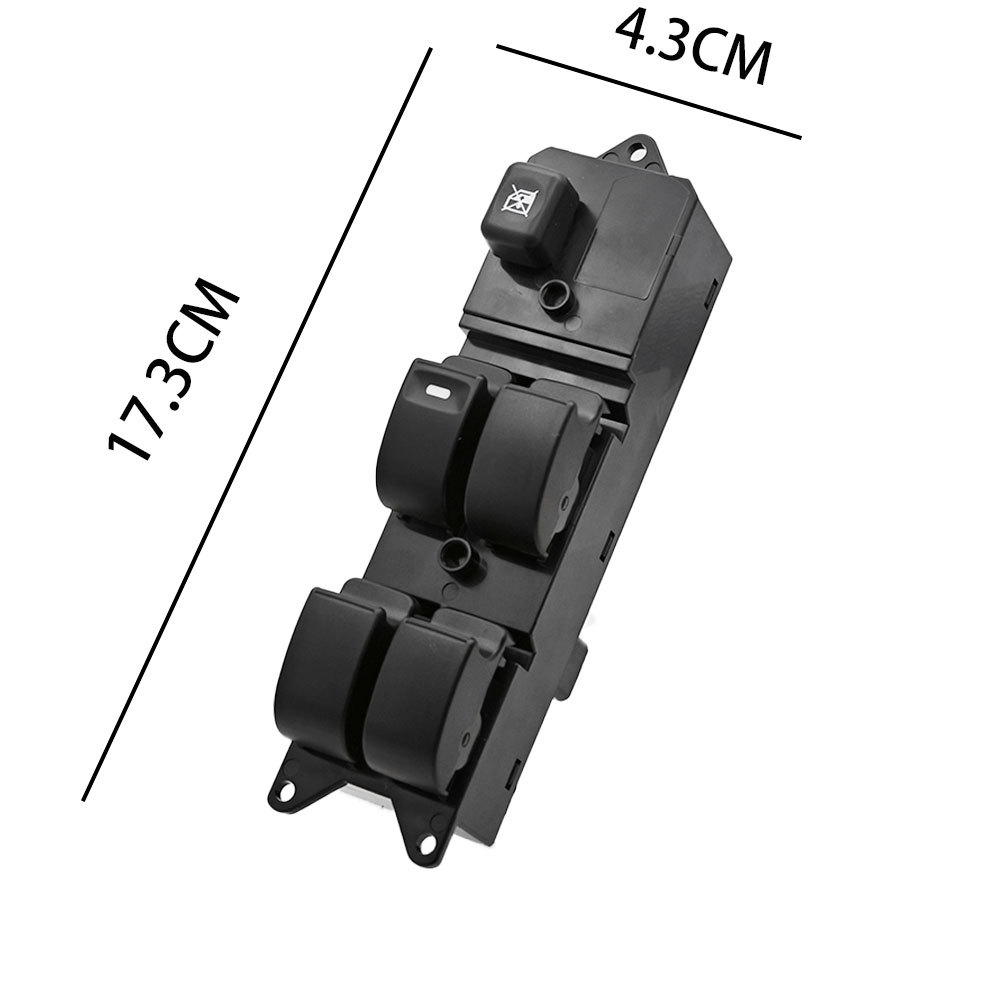 Biemmedue- Der Mr587942 Ist Für Elektrische Fensterheberschalter Und Fensterheberreglerschalter Bei Mitsubishi Lancer Modellen Der Baujahre 2008-2009 Geeignet.