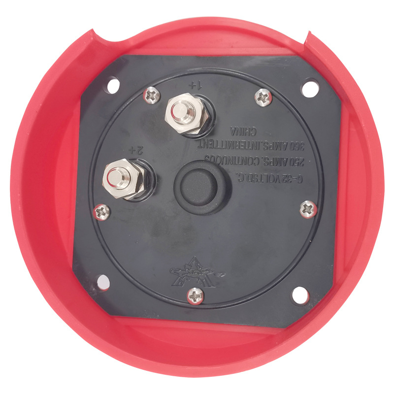 Biemmedue- Der Zweistufige Batterieschalter Verwendet Ein 32-volt-schiffshardware-panel Mit Einem Durchmesser Von 3,7 Zoll.