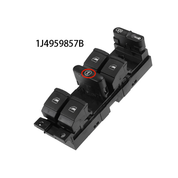 Biemmedue- Die Teilenummer 1j4959857b Gilt Für Den Elektrischen Fensterheberschalter/manuellen Fensterheberschalter Von Volkswagen Jettas, Die Zwischen 1999 Und 2005 Hergestellt Wurden.