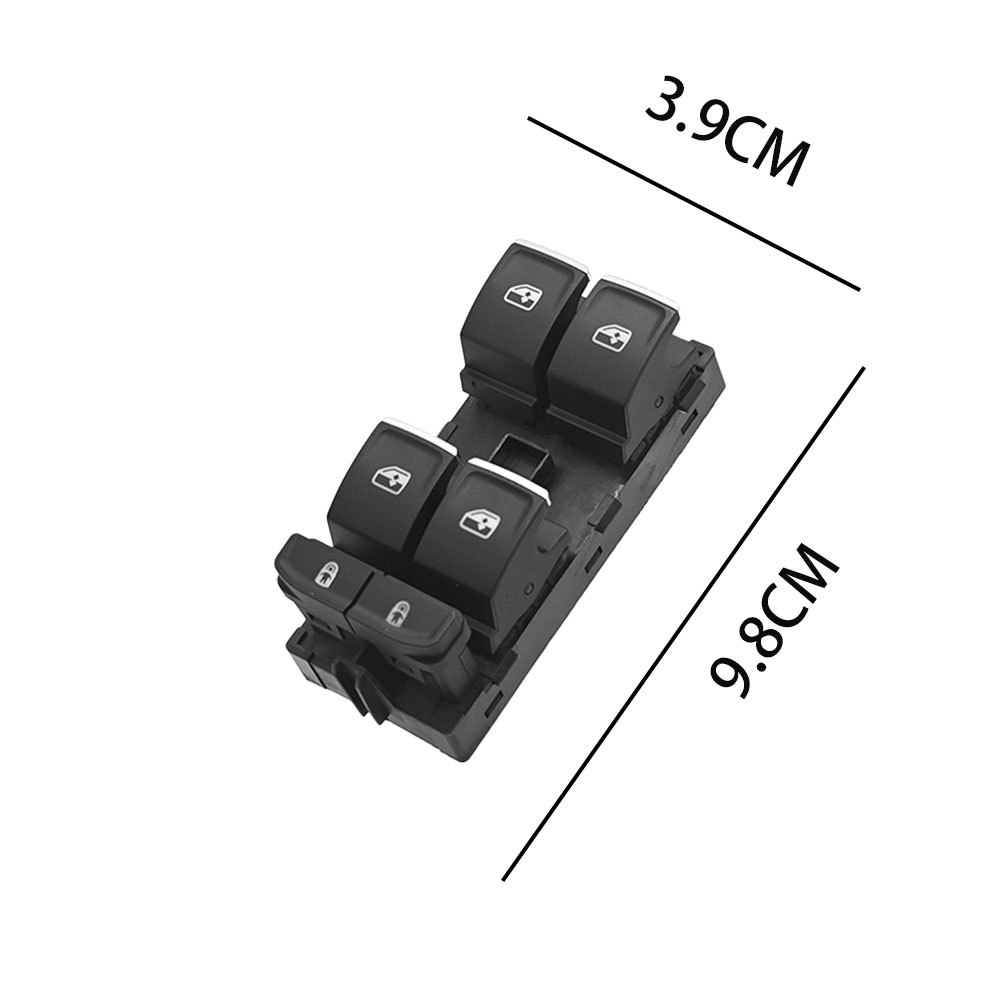 Biemmedue- Die Teilenummer 3g0959857c Ist Für Den Hauptschalter Des Elektrischen Fensterhebers Und Den Elektrischen Fensterheber-bedienschalter Des Volkswagen Touareg 16-21 Geeignet.