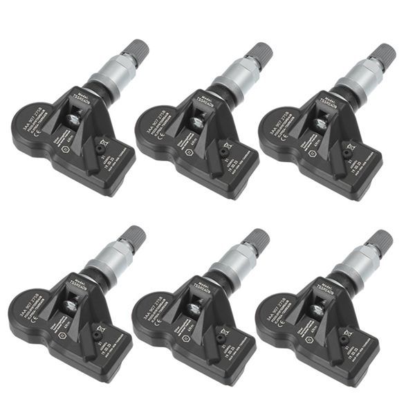 Biemmedue- Erhältlich In 6 Farben: Schwarz Und Silber Materialien: Metall Und Kunststoff. Reifendruckkontrollsystem (rdks) Für Automobile.