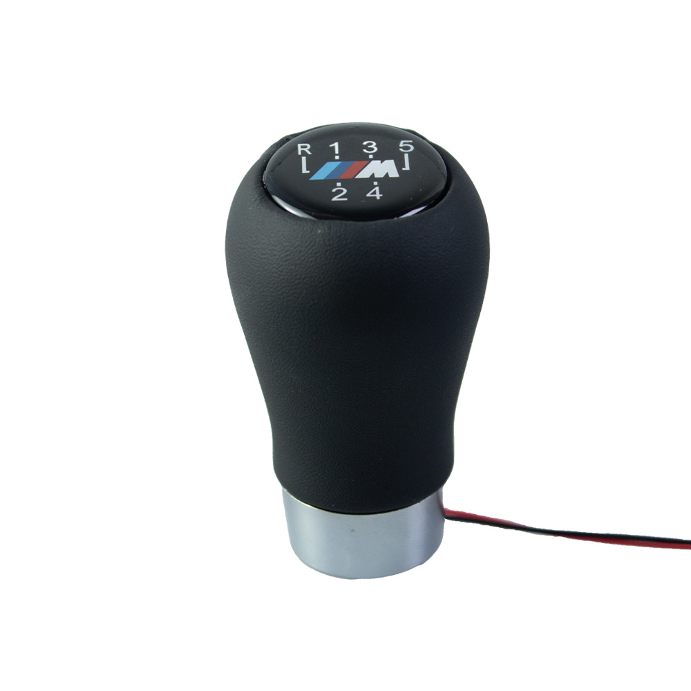 Biemmedue- Geeignet Für Bmw-fahrzeuge, Individueller Schalthebel Mit Roter Led-beleuchtung, Manuelles Getriebe, Standard-6-gang-getriebe, Ein Stück Pro Packung.