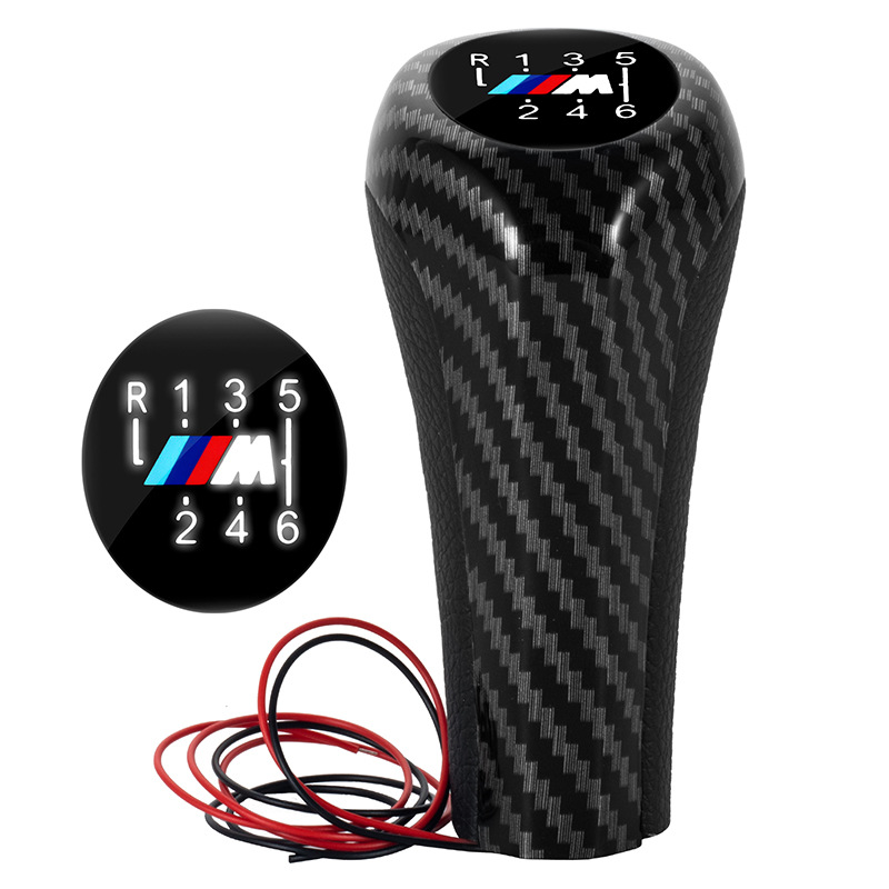 Biemmedue- Geeignet Für Bmw-schaltknäufe Mit Schaltgetriebe Und Led-weißlicht-modifikation, Schaltknauf- Und Hebelzubehör, Standard-weißlicht, 5 Gänge, Eine Packung.