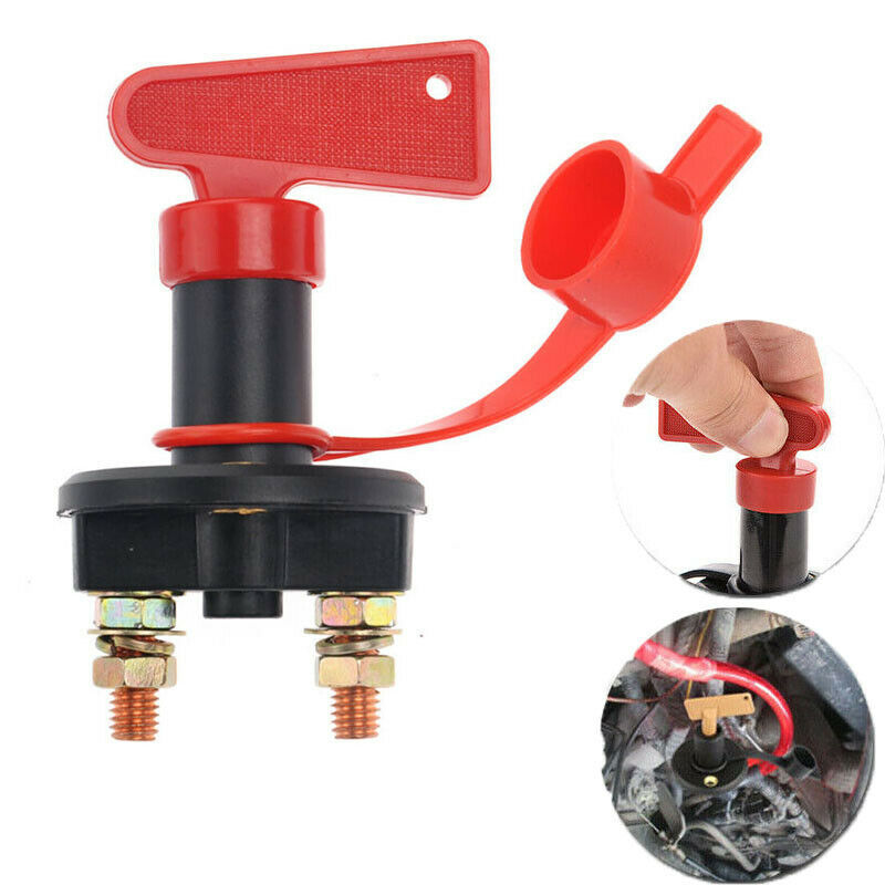 Biemmedue- Hauptdrehschalter Für 12/24-v-autobatterie, M10-gewinde, Hochstrom, Yd084, 2 Positionen