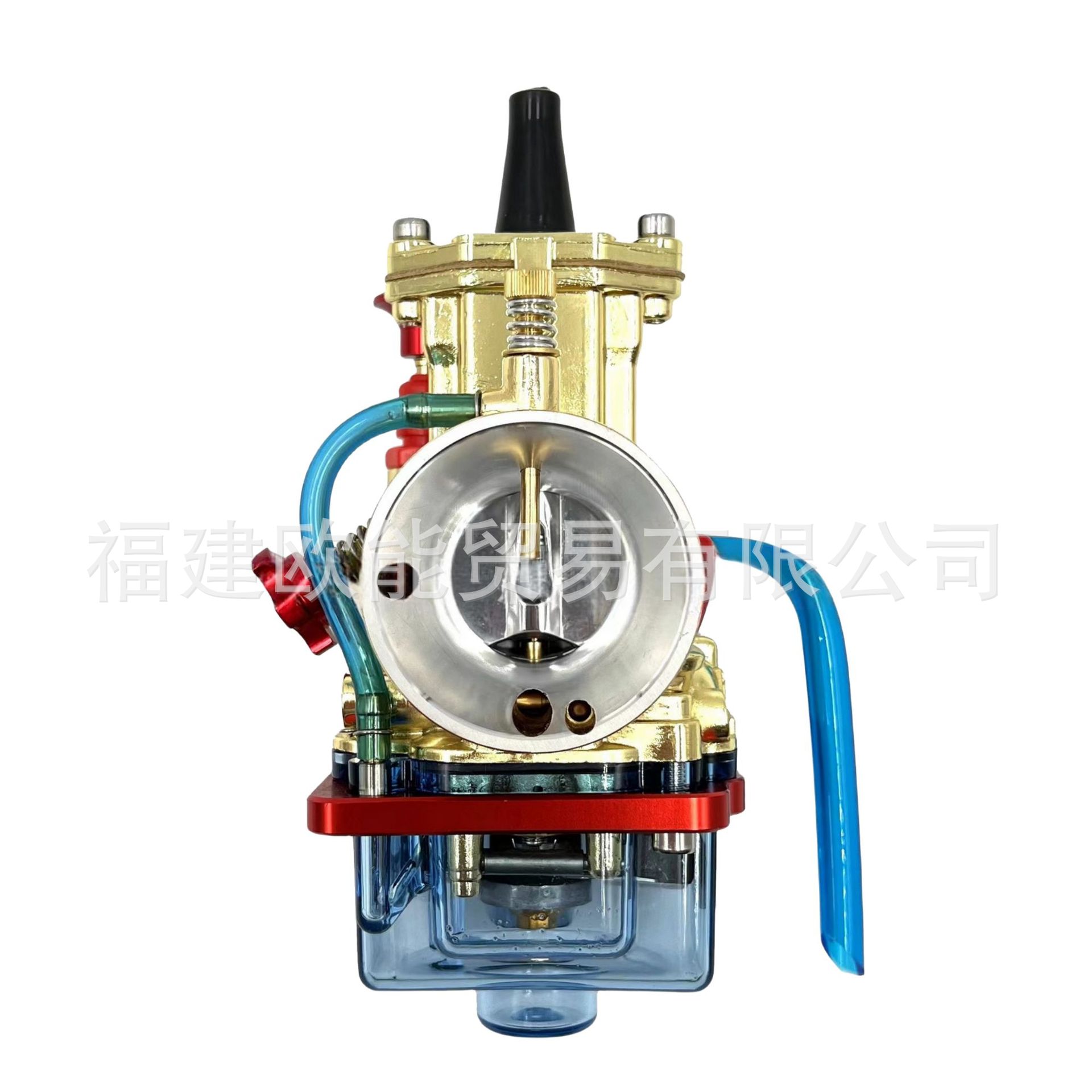Biemmedue- Motorradteile Pwk28 30 32 34mm Transparente Blaue Ölwanne Goldener Hochgeschwindigkeitsvergaser