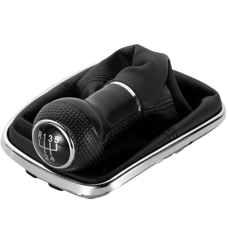 Biemmedue- Passend Für Volkswagen Golf 4 Bora Schaltknauf Mit Schaltgetriebe, Schwarz, 12 Mm Durchmesser, 5 Gänge, Ein Stück Pro Packung.