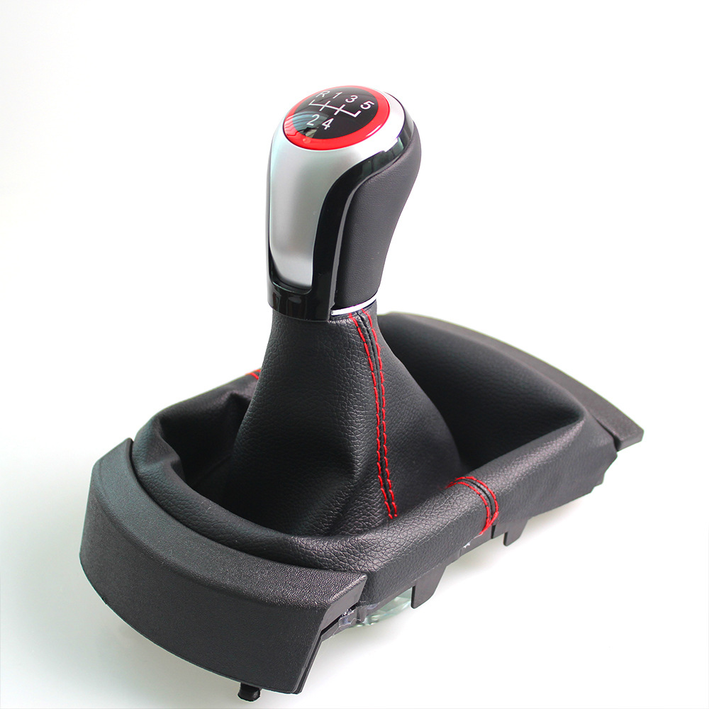 Biemmedue- Schaltknauf Für Seat-schaltgetriebe, Rot, 6-gang-set (einteilig)