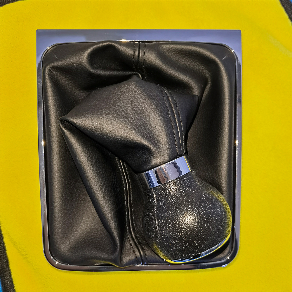 Biemmedue- Schaltknauf Kompatibel Mit Volkswagen Passat B6 05-11 6-gang-set Mit Schmaler Kunststoffabdeckung (einteilig).