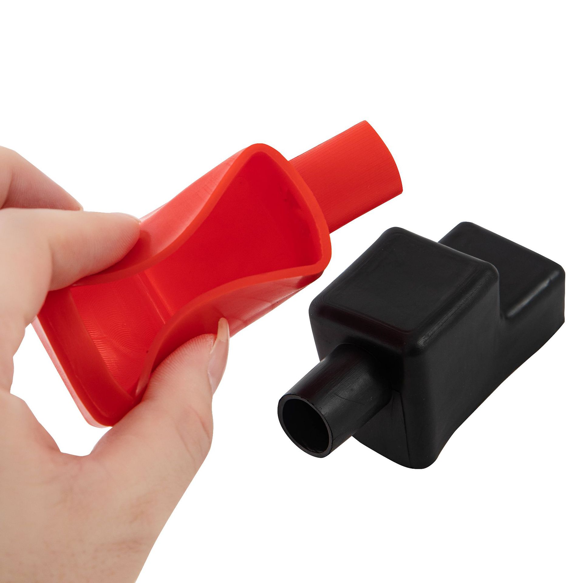 Biemmedue- Schutzhülle Für Batteriepole, Klemmen Für Batteriepole, Abdeckungen Für Plus- Und Minuspole, Isolierkappen Für Batteriepole (rot Und Schwarz, Ein Paar)