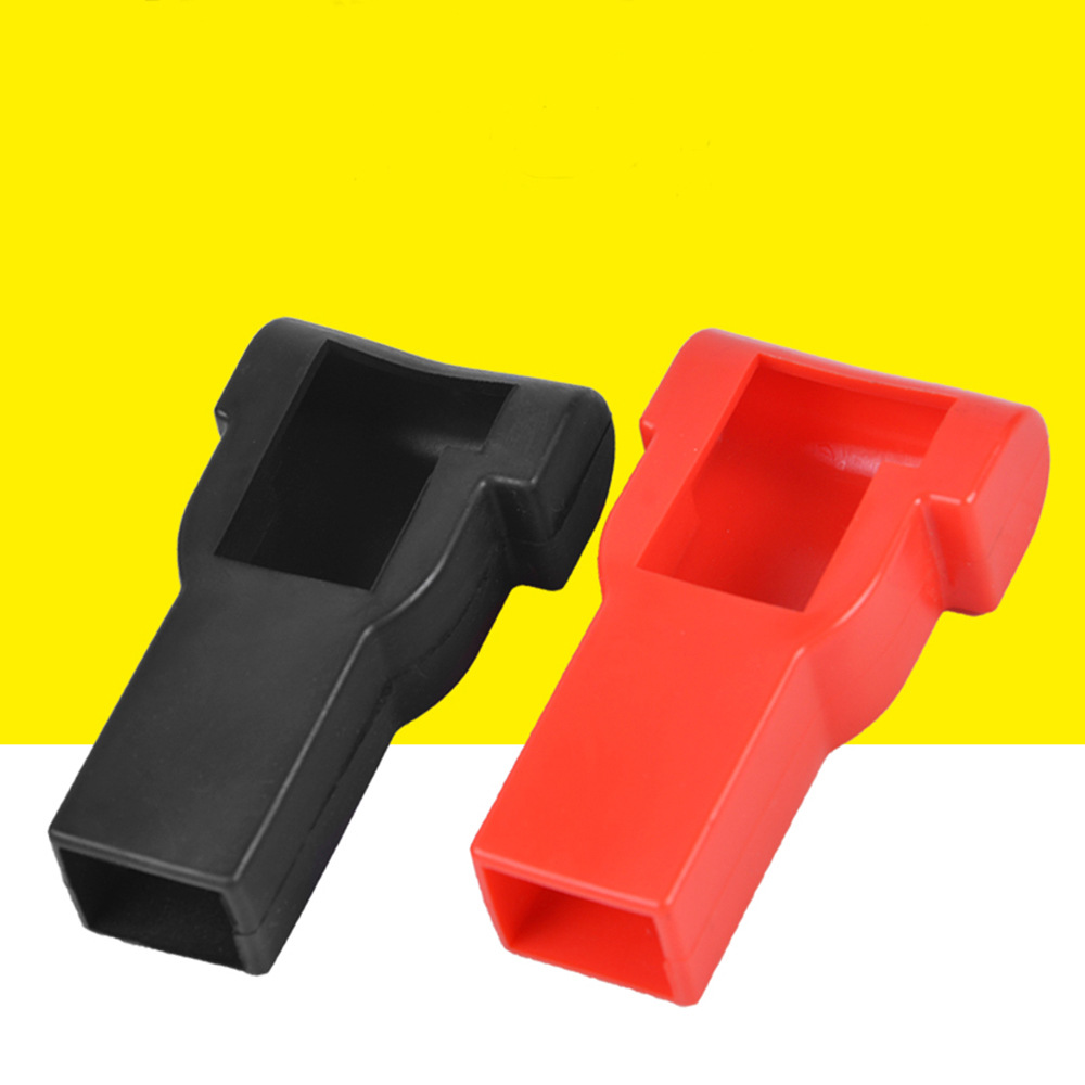 Biemmedue- Schutzkappen Für Autobatterieanschlüsse (plus- Und Minuspol), Abdeckungen Für Batterieanschlüsse Und Schutzhüllen Für Batterieanschlüsse (rot Und Schwarz, Ein Paar).