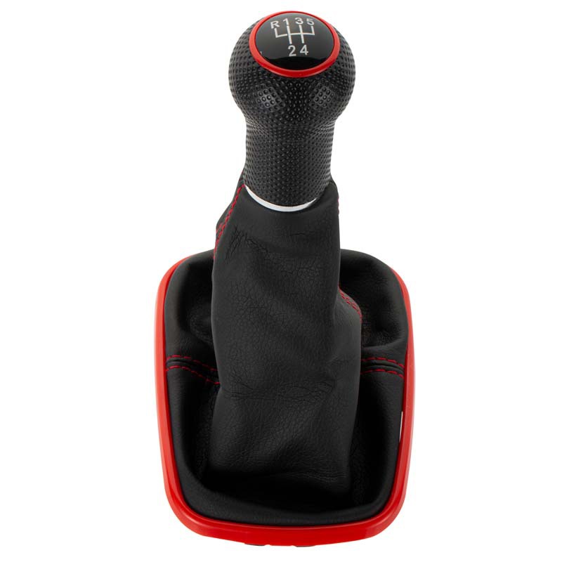 Biemmedue- Staubschutzkappe Für Den 5/6-gang-schaltknauf Von Volkswagen Bora Und Golf, Rotes Ersatzteil, 12 Mm, 6 Gänge, Einteilig.