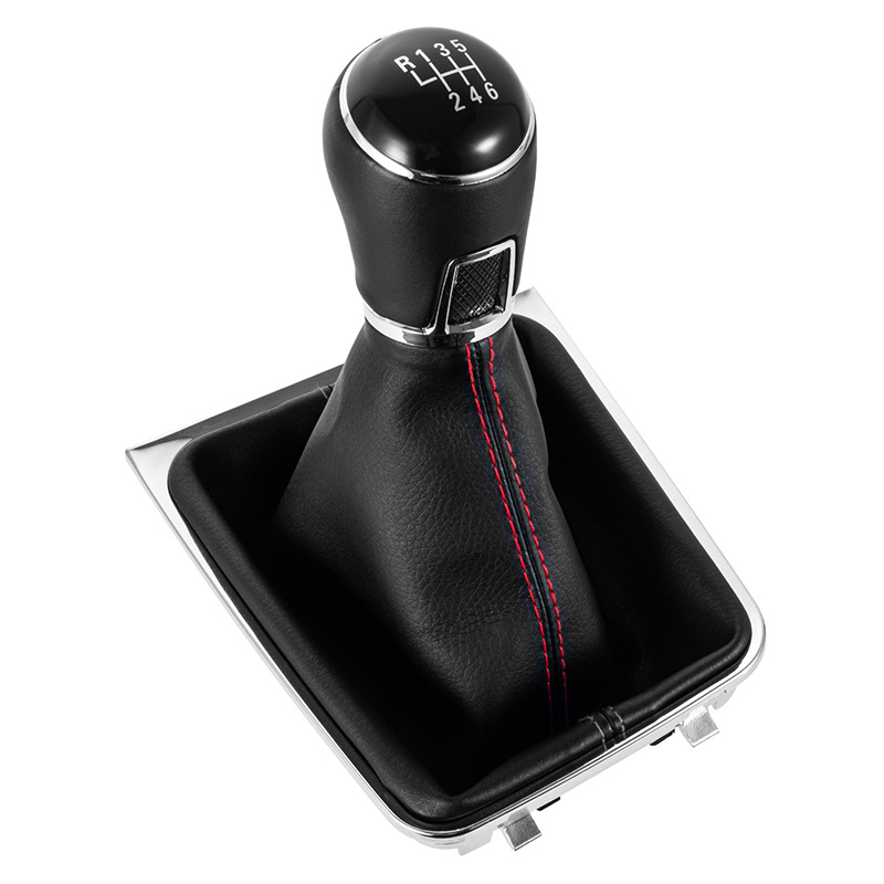 Biemmedue- Staubschutzkappe Für Den 5/6-gang-schaltknauf Des Volkswagen Golf 7a7mk7, Gangsatz Mit Roter Linie (einteilig).