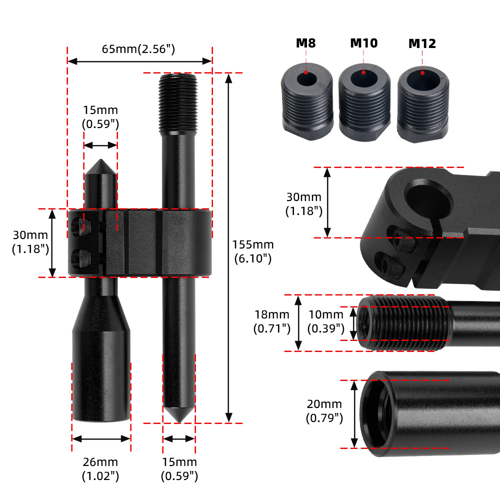 Biemmedue- Verlängerungsstange In H-form, Schaltknaufverlängerung Aus Aluminium, Manueller Schalthebel Mit 3 Adaptern, Schnellverschluss-schaltkopfverlängerung (lila, Eine Packung Enthalten).