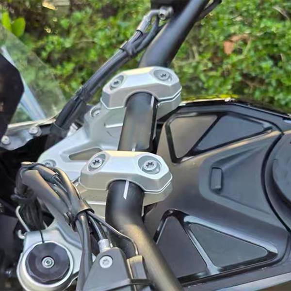 Biemmedue- 1 Paar, Farbe: Silber, Material: Aluminiumlegierung, Lenkerschützer Für Bmw R1300g Motorrad