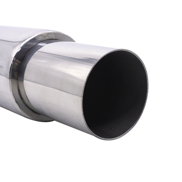 Biemmedue- Erhältlich In 1 Farbe: Silber Material: Edelstahl 51 Mm Variables Abgassystem Abgasschalldämpfer.