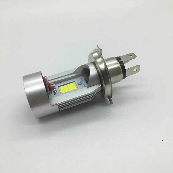 Biemmedue- Zwei Farben: Silber Material: Aluminiumlegierung Modifizierte Motorradscheinwerfer H4-scheinwerfer Für Elektrofahrzeuge Demon.